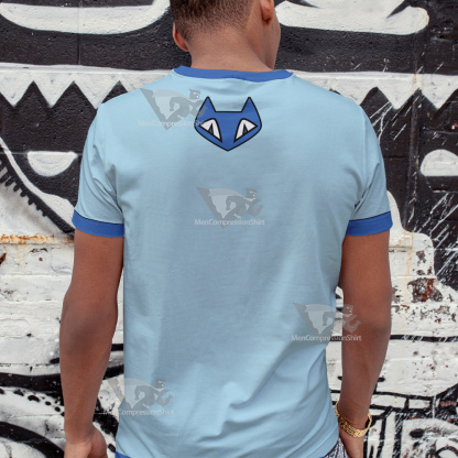 Ben10 Gwen Tennyson Blue Cat Cosplay T-Shirt