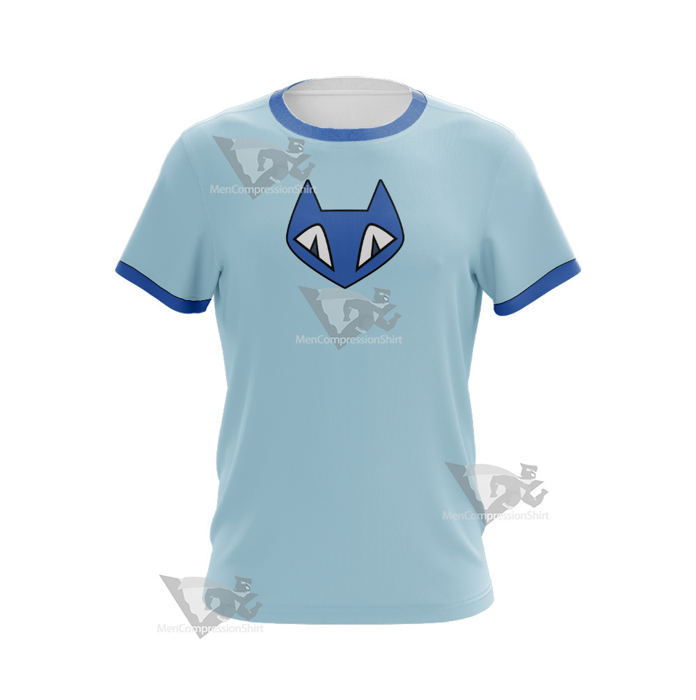 Ben10 Gwen Tennyson Blue Cat Cosplay T-Shirt