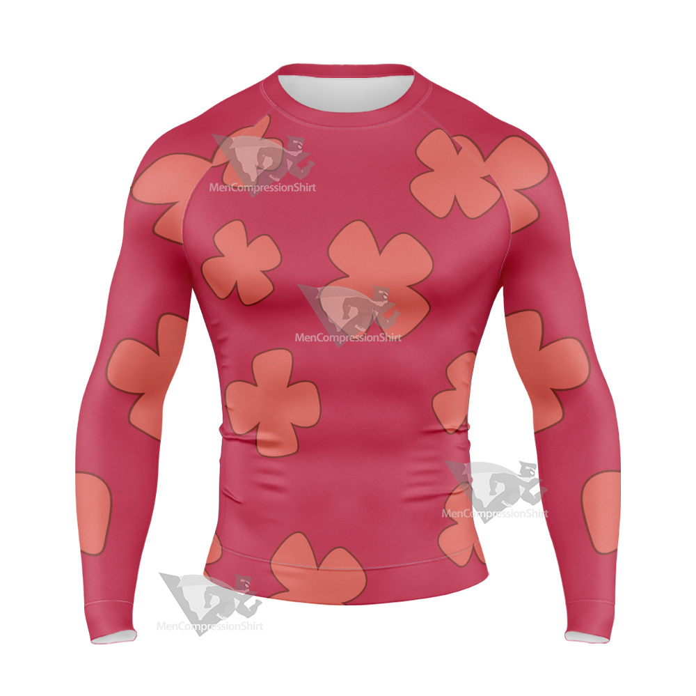 Ben10 Max Flower Cosplay Long Sleeve Compression Shirt