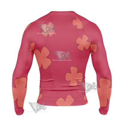 Ben10 Max Flower Cosplay Long Sleeve Compression Shirt