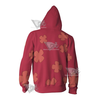 Ben10 Max Flower Cosplay Zip Up Hoodie