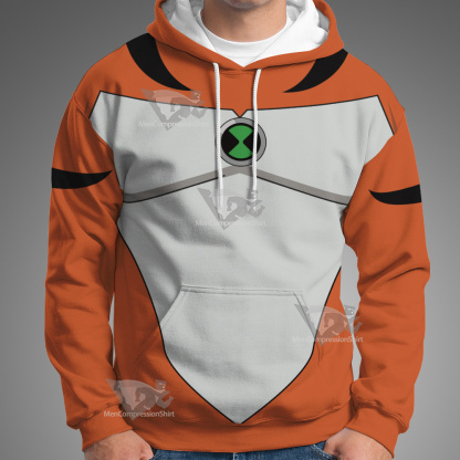 Ben10 Rath Orange Cosplay Hoodie