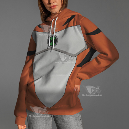 Ben10 Rath Orange Cosplay Hoodie