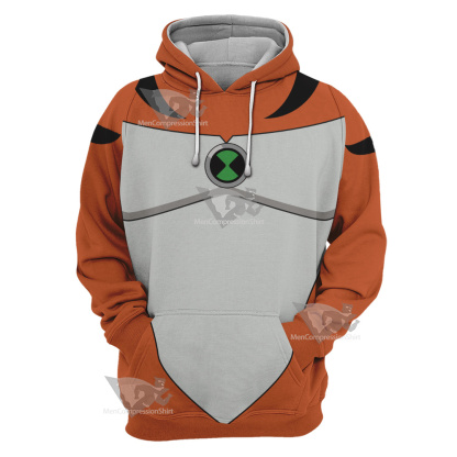Ben10 Rath Orange Cosplay Hoodie