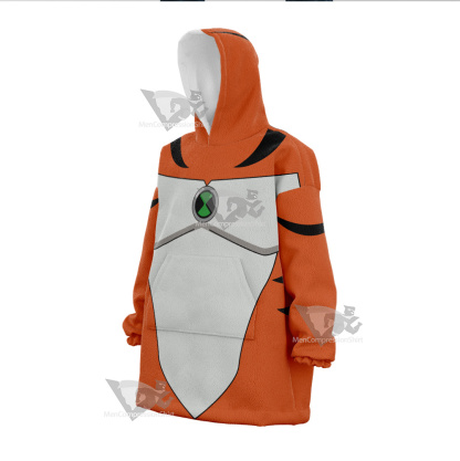 Ben10 Rath Orange Cosplay Snug Oversized Blanket Hoodie