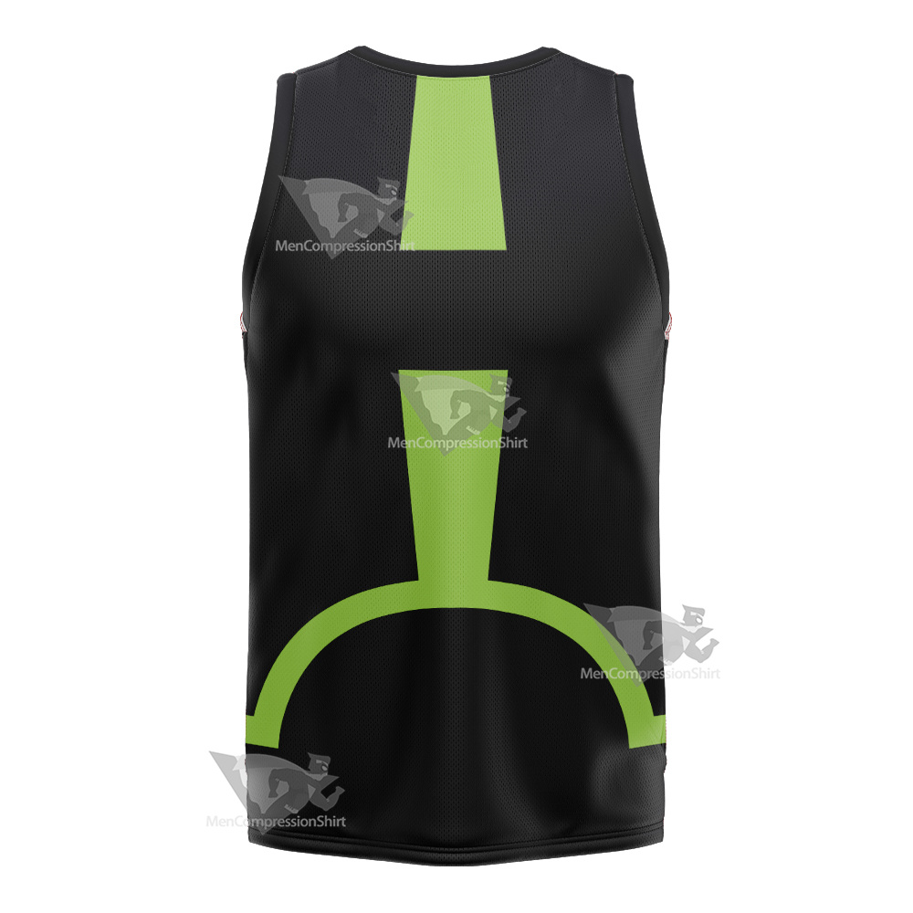 Ben10 Upgrade Green Line Cosplay Basketball Jersey