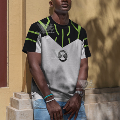Ben10 Upgrade Green Line Cosplay T-Shirt