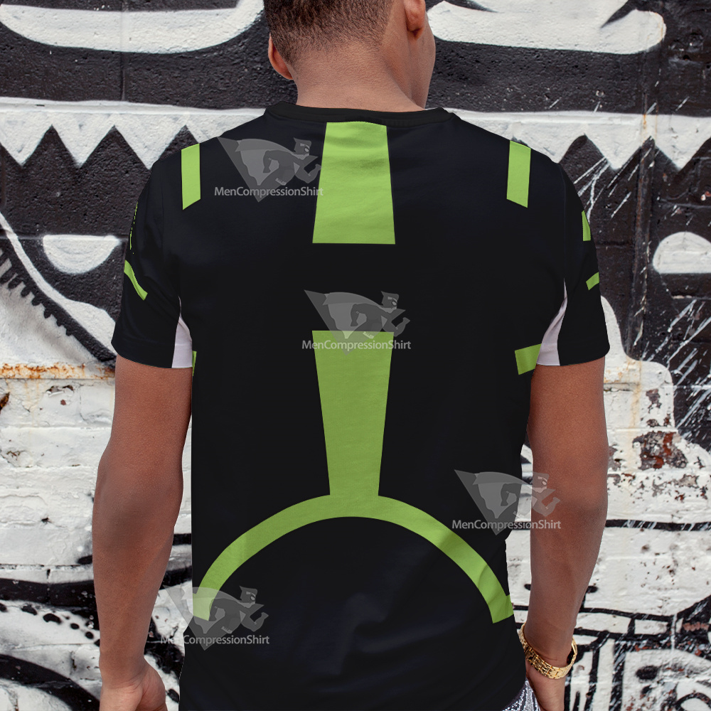 Ben10 Upgrade Green Line Cosplay T-Shirt