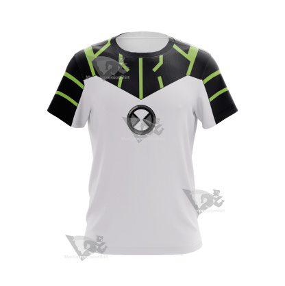 Ben10 Upgrade Green Line Cosplay T-Shirt