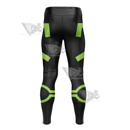 Ben10 Upgrade Green Line Mens Compression Legging