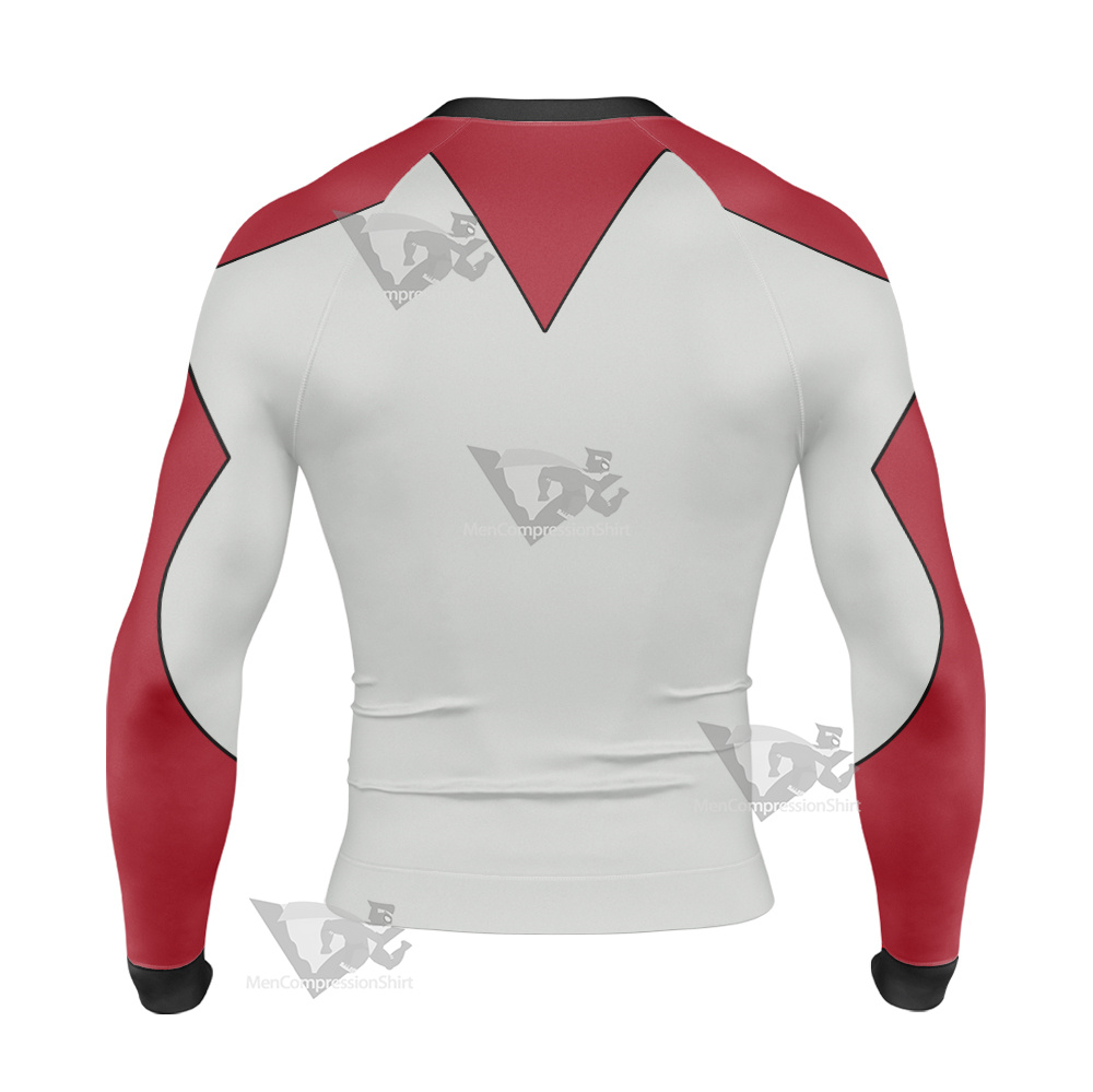 Ben10 Way Big Red Cosplay Long Sleeve Compression Shirt