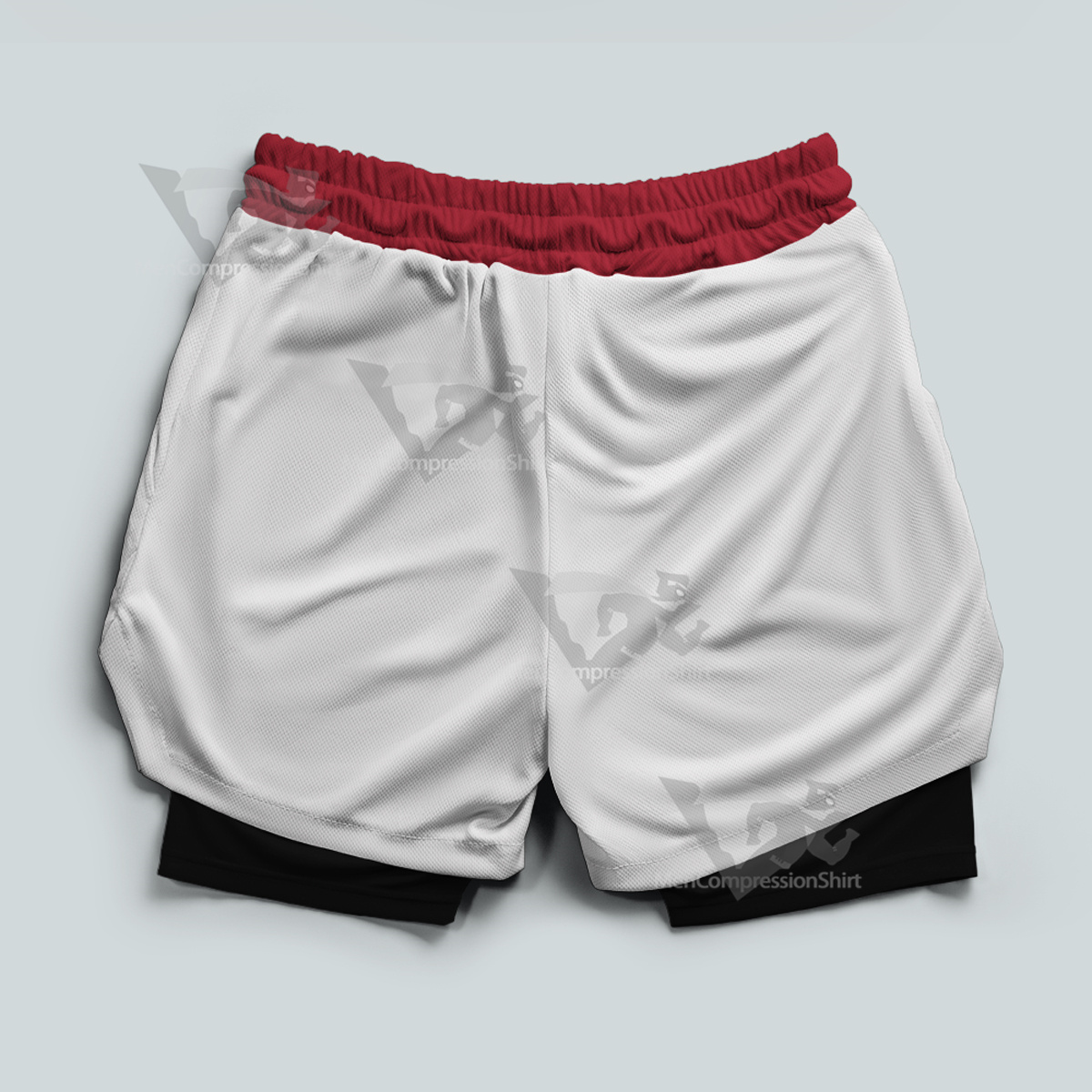 Ben10 Way Big Red Men Compression Gym Short