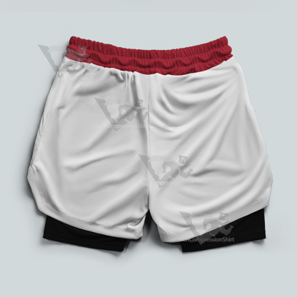 Ben10 Way Big Red Men Compression Gym Short