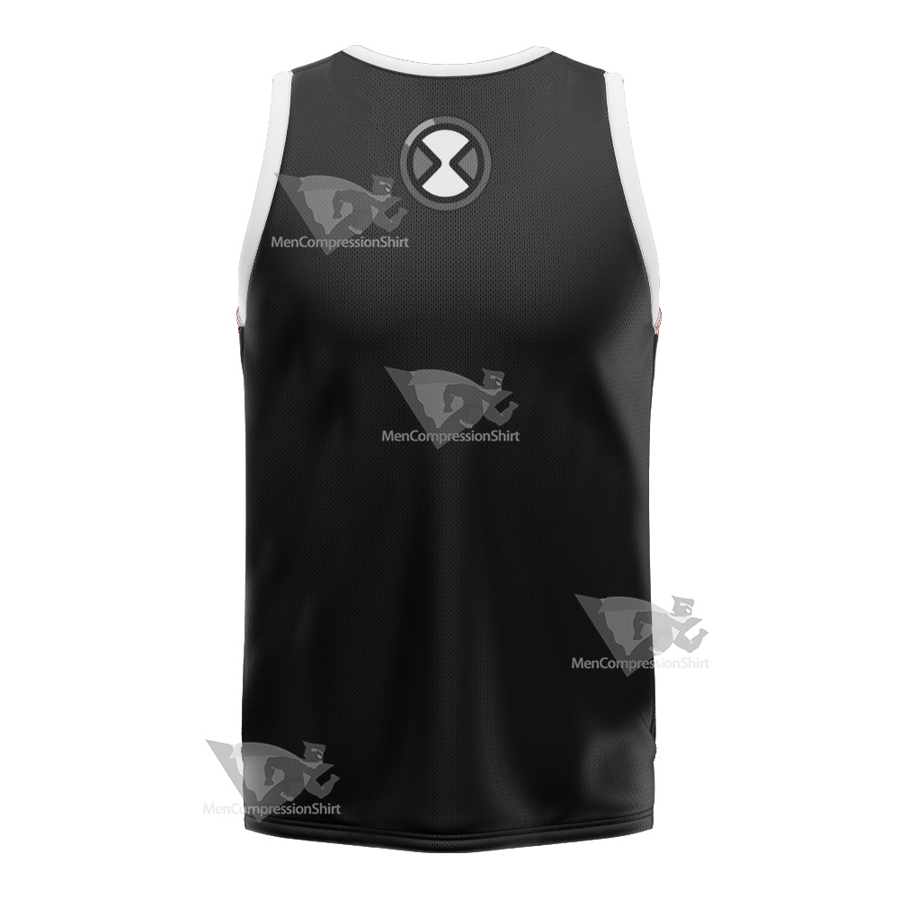 Ben10 Xlr8 White Cosplay Basketball Jersey