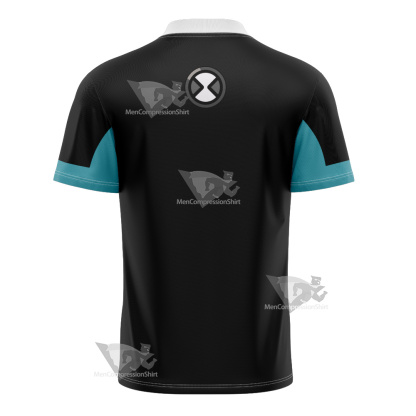 Ben10 Xlr8 White Cosplay Football Jersey