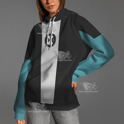 Ben10 Xlr8 White Cosplay Hoodie