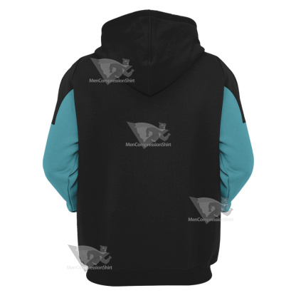 Ben10 Xlr8 White Cosplay Hoodie
