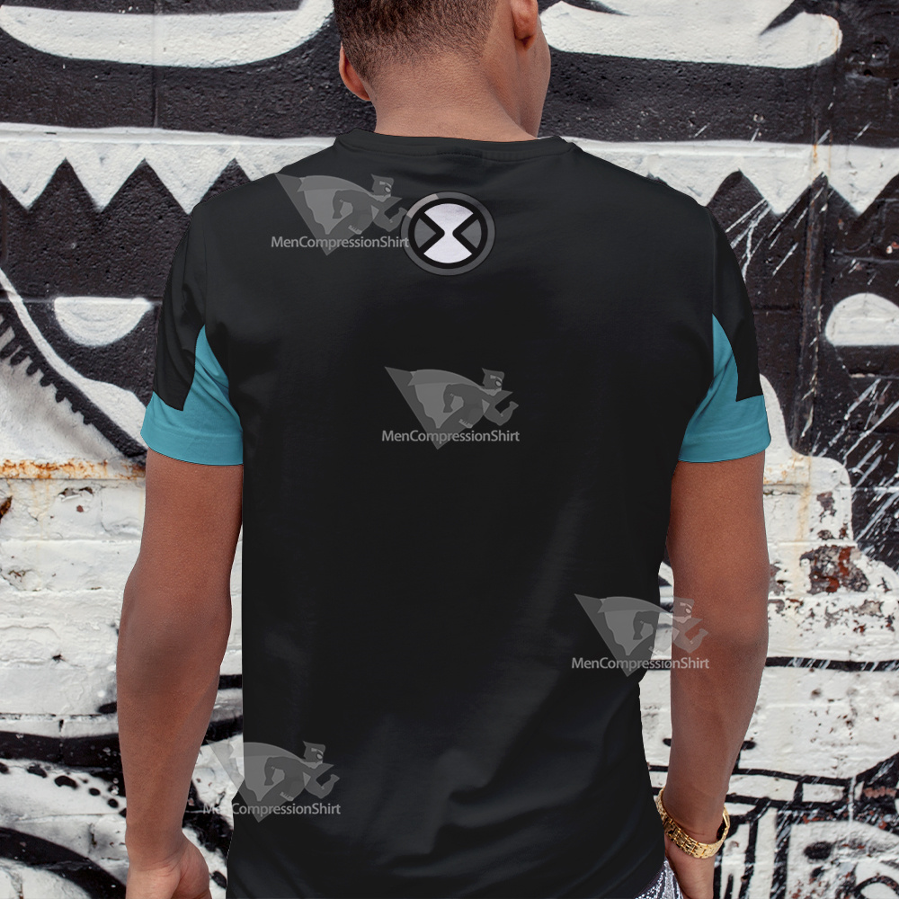 Ben10 Xlr8 White Cosplay T-Shirt