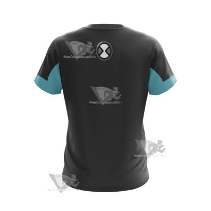 Ben10 Xlr8 White Cosplay T-Shirt