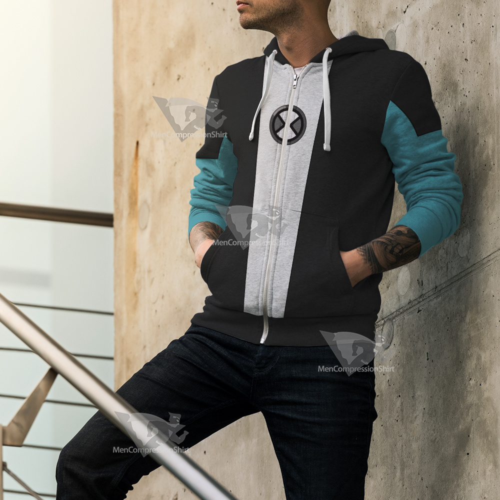 Ben 10 Xlr8 White Cosplay Zip-Up Hoodie – MensCompressionShirt