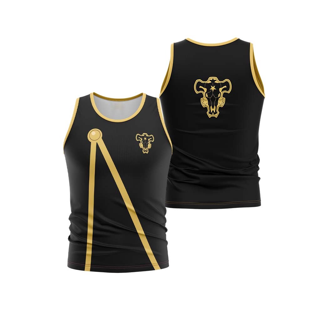 Black Bulls Black Clover Sleeveless Compression Shirt