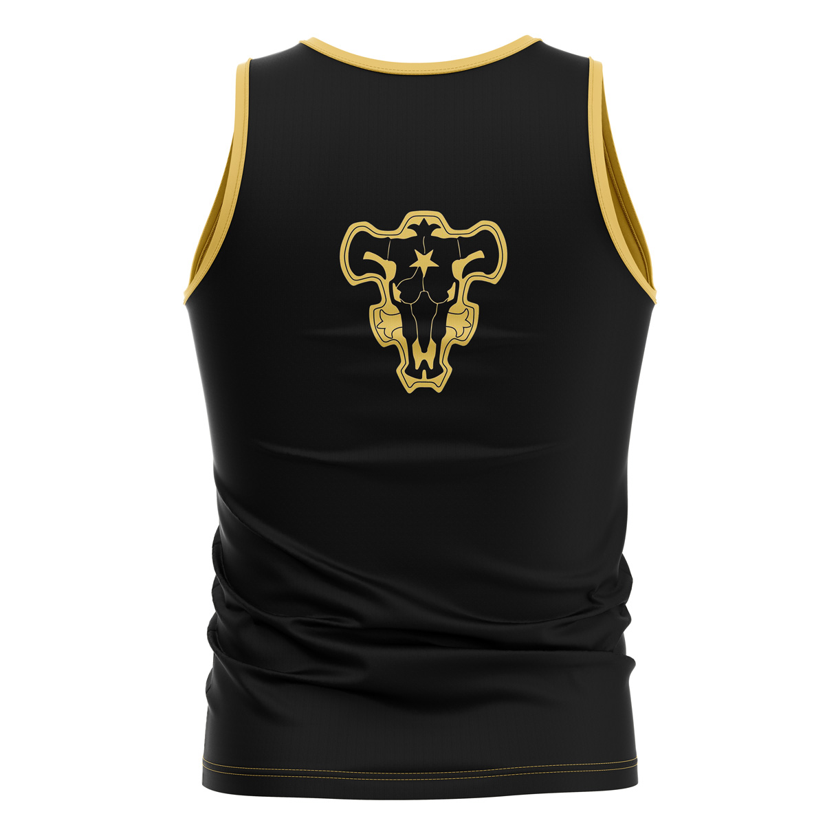 Black Bulls Black Clover Sleeveless Compression Shirt