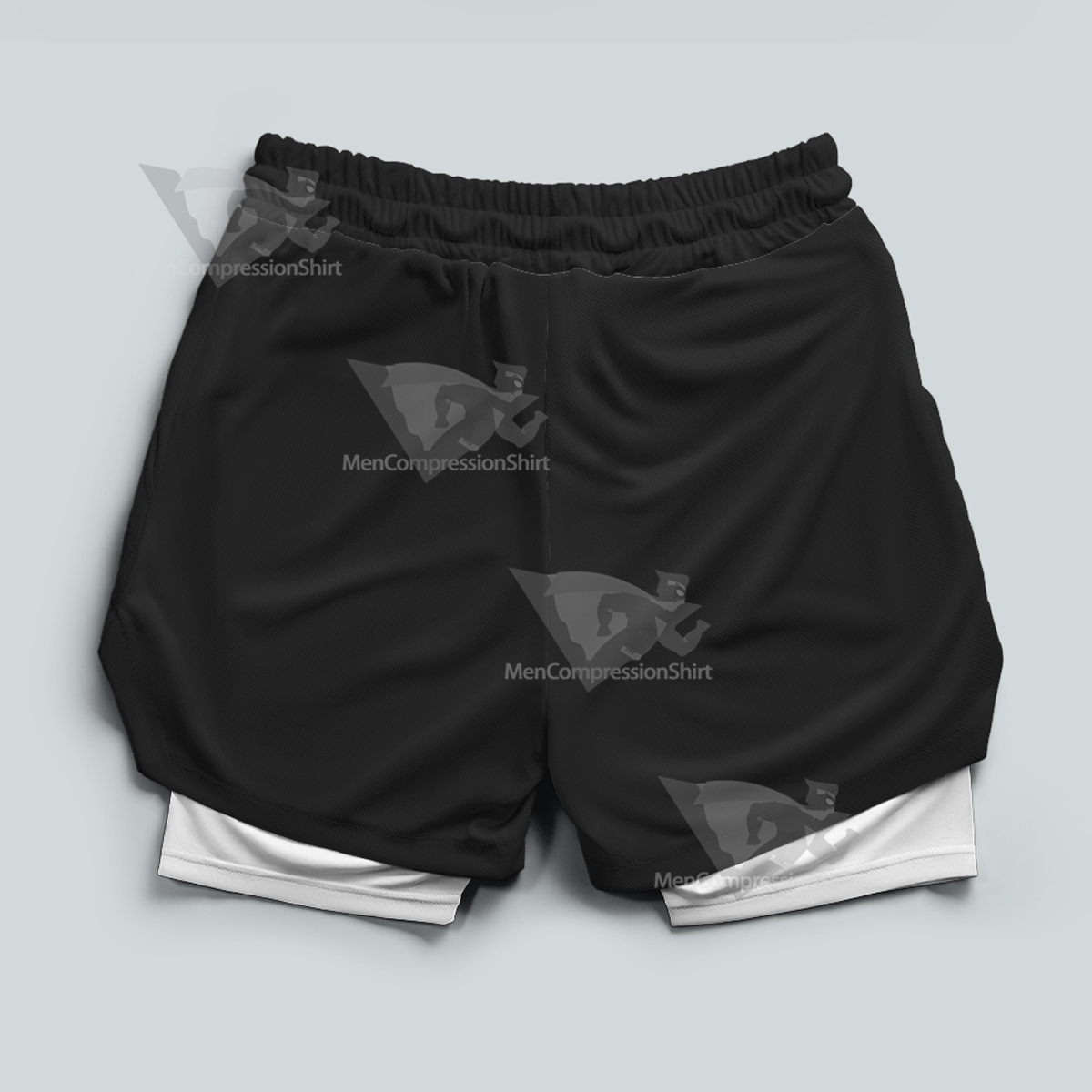 Black Clover Black Bulls Black Men Compression Gym Short