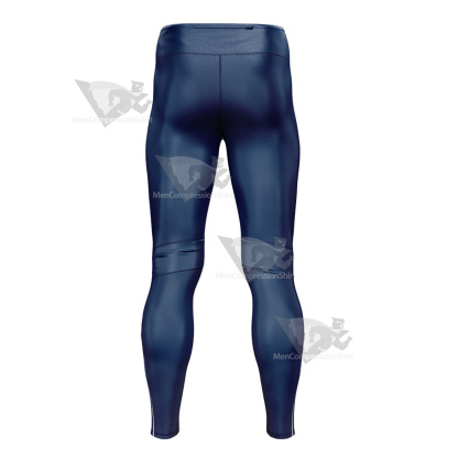 Black Clover Blue Roses Blue Mens Compression Legging