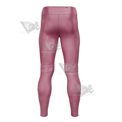 Black Clover Coral Peacocks Pink Mens Compression Legging