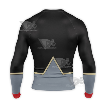 Black Clover Gordon Agrippa Black Long Sleeve Compression Shirt
