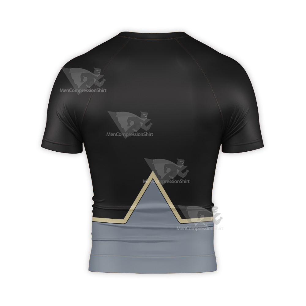 Black Clover Gordon Agrippa Black Short Sleeve Compression Shirt
