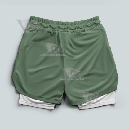 Black Clover Green Mantis Green Men Compression Gym Short-MensCompressionShirt