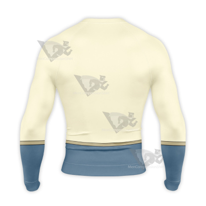 Black Clover Klaus Lunette Blue Long Sleeve Compression Shirt