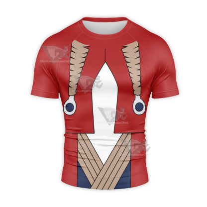 Black Clover Mereoleona Vermillion Short Sleeve Compression Shirt