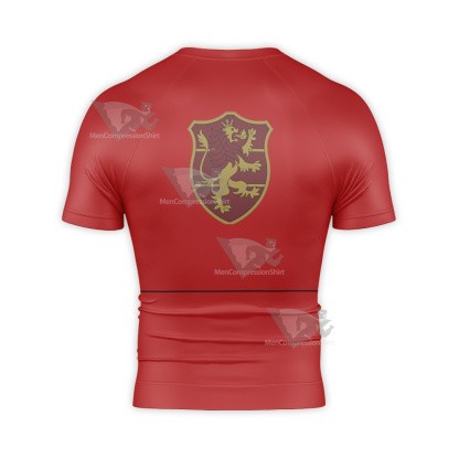 Black Clover Mereoleona Vermillion Short Sleeve Compression Shirt