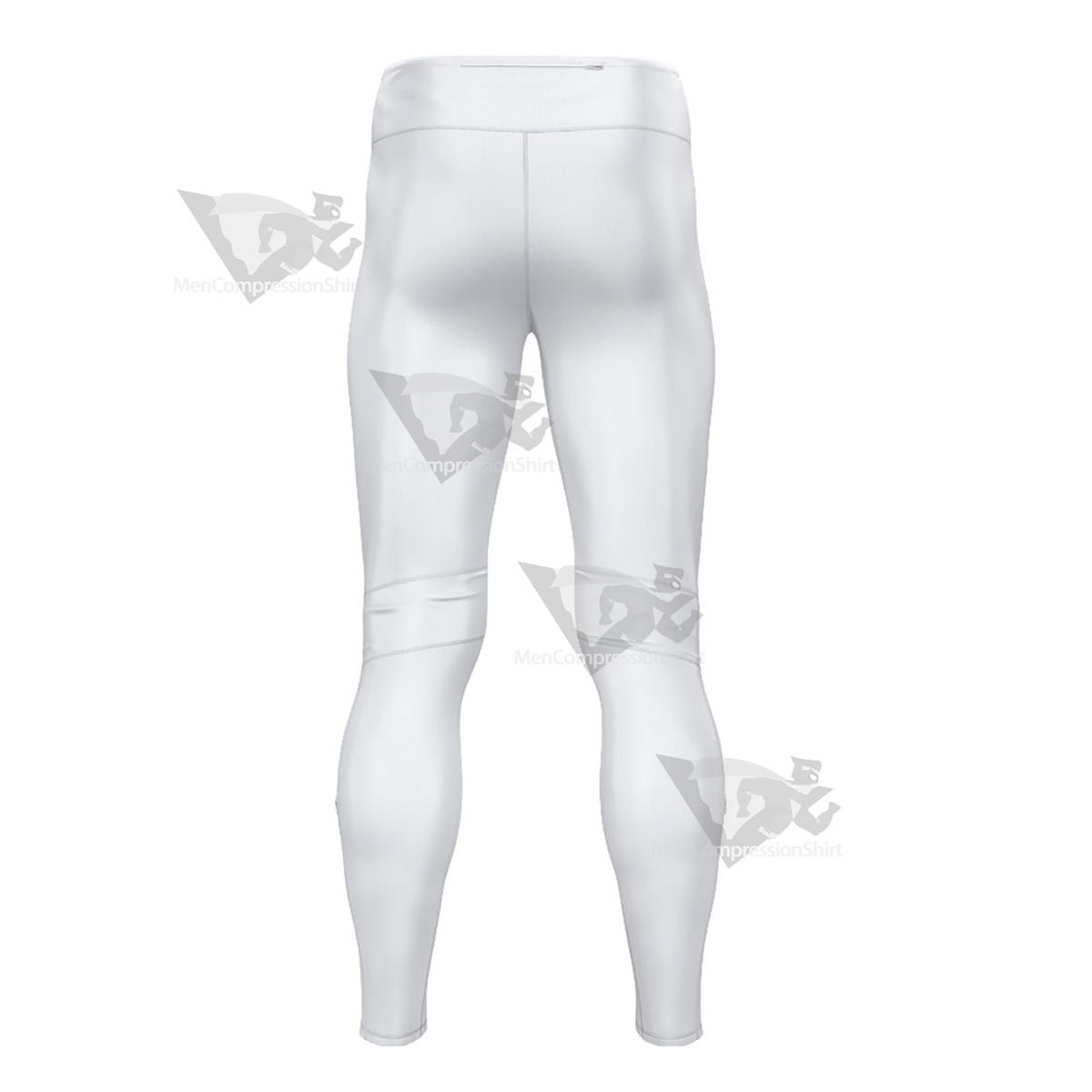 Black Clover Silver Eagles White Mens Compression Legging