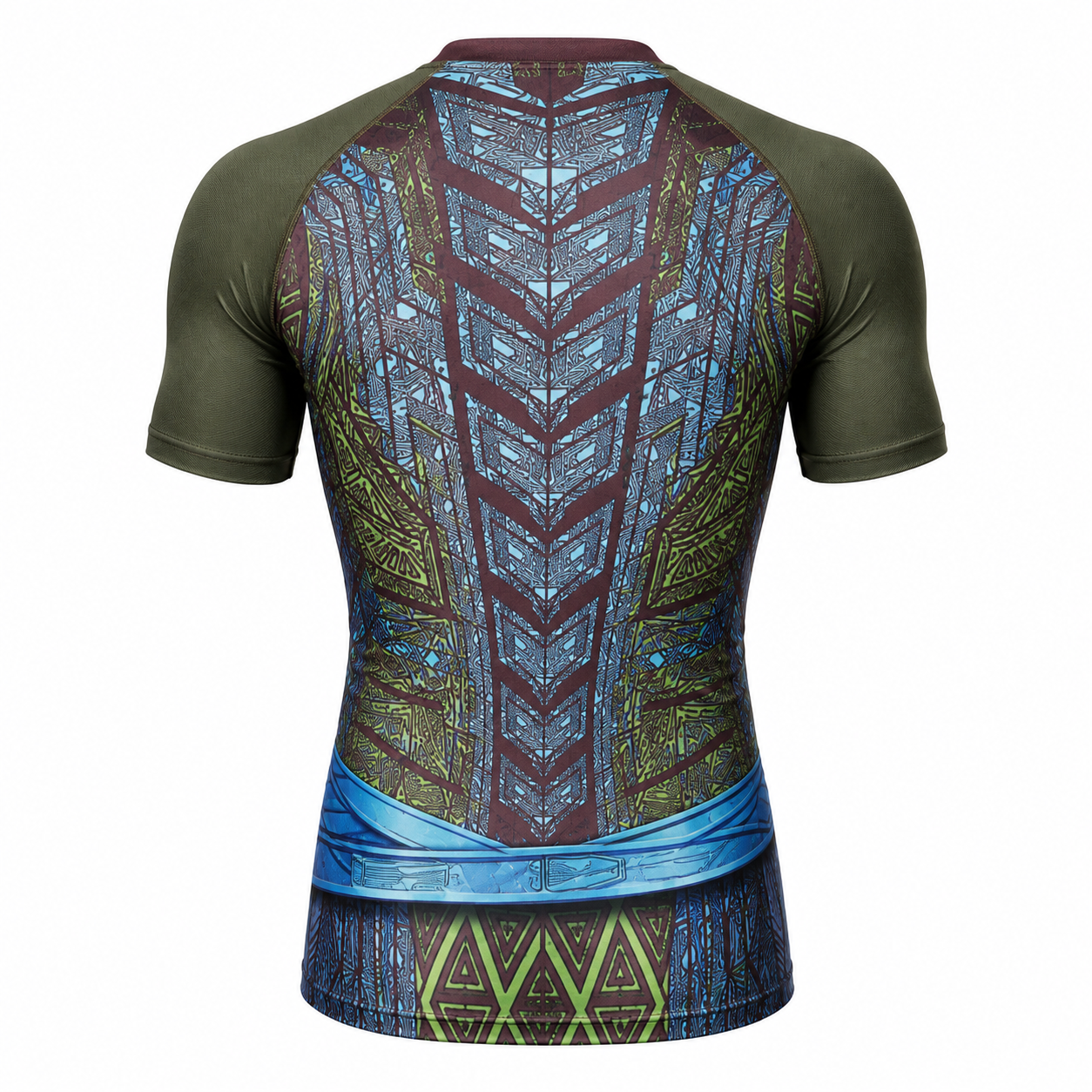 Black Panther 2 Wakanda Forever Nakia Black Gray Short Sleeve Compression Shirt