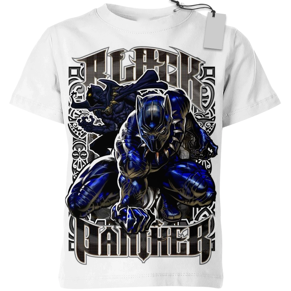 Black Panther Hero Tee Avengers Heroic Universe Hero T-Shirt