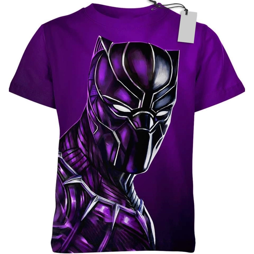 Black Panther Hero Tee Wakanda Hero Tee Avengers Hero Tee Heroic Universe T-Shirt