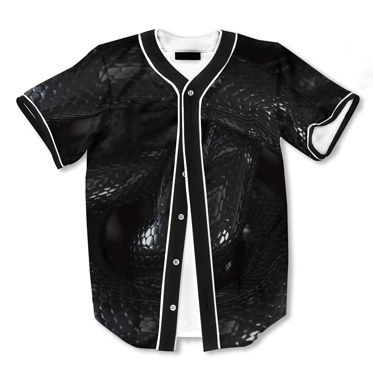 Black Snake 3d Print Full Size Baseball Jerseys