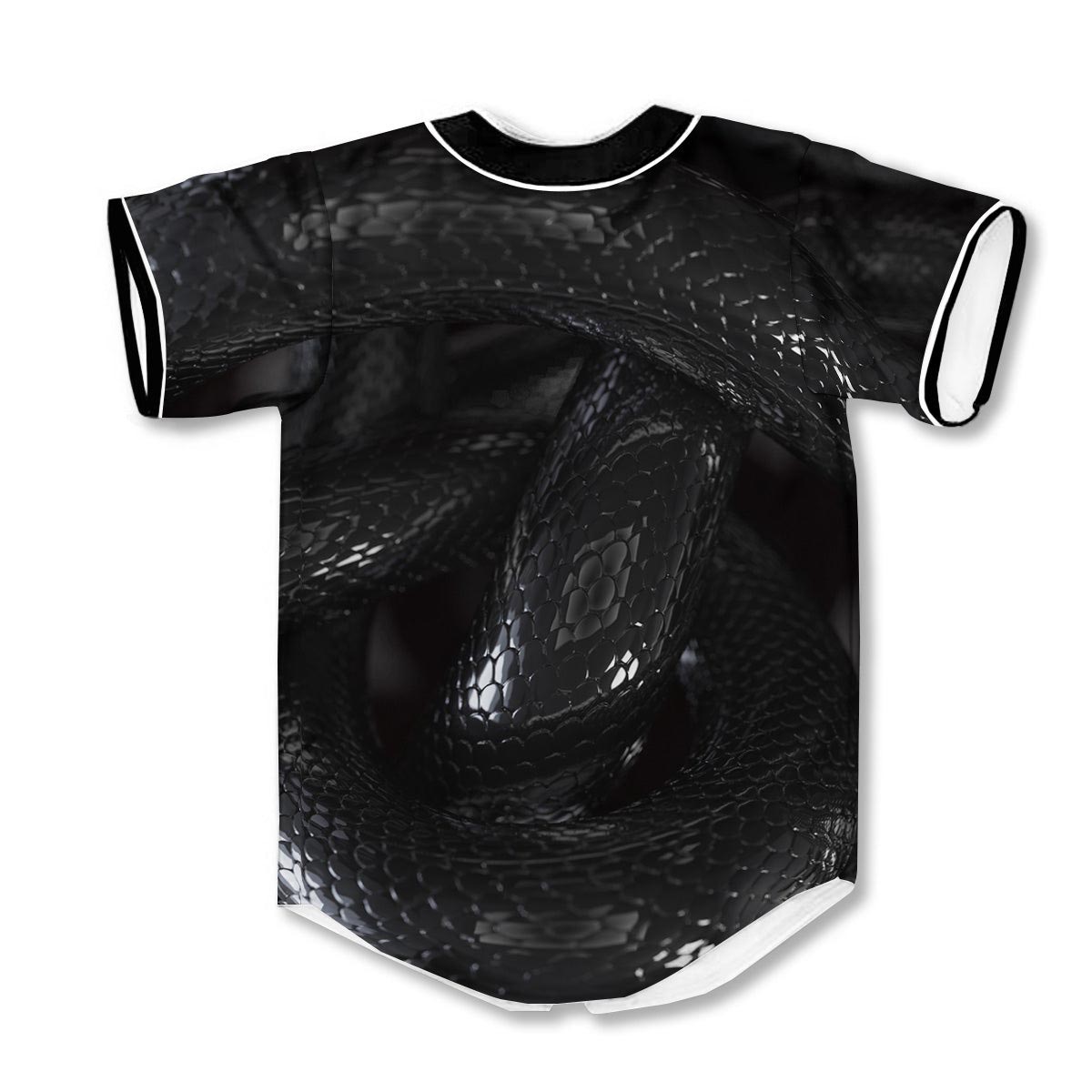 Black Snake 3d Print Full Size Baseball Jerseys