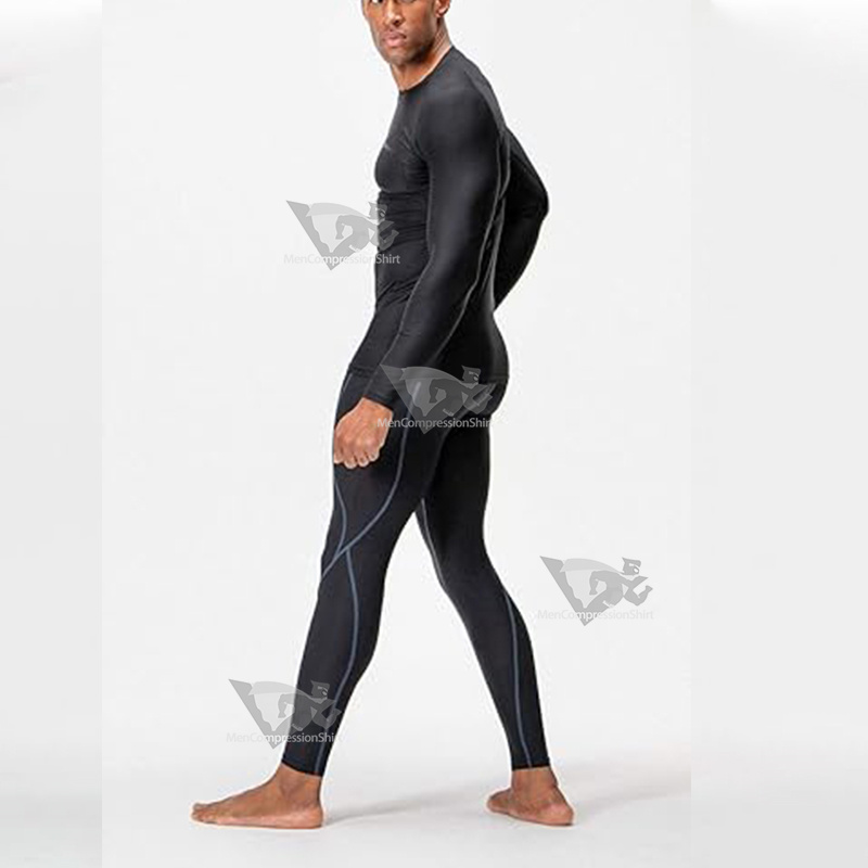Black Water Sports Rash Guard Base Long Sleeve Compression Set