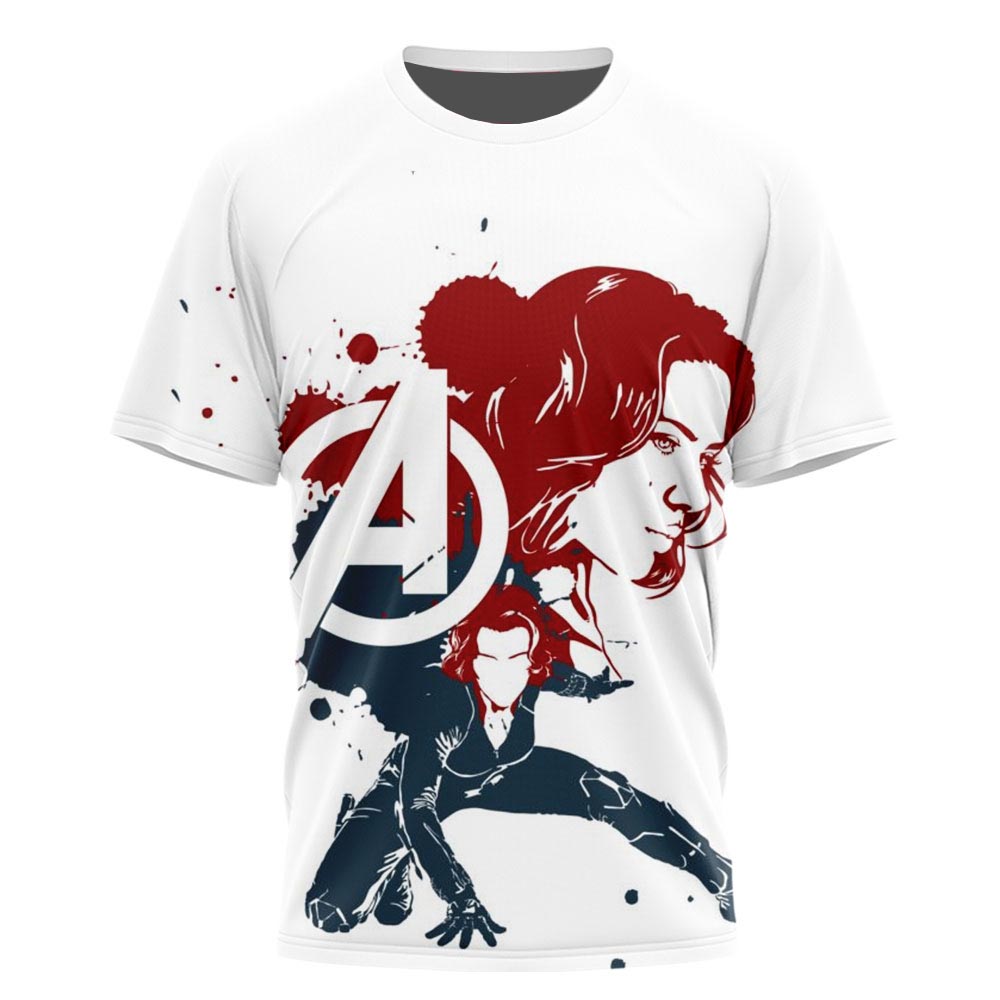 Black Widow-MensCompressionShirt