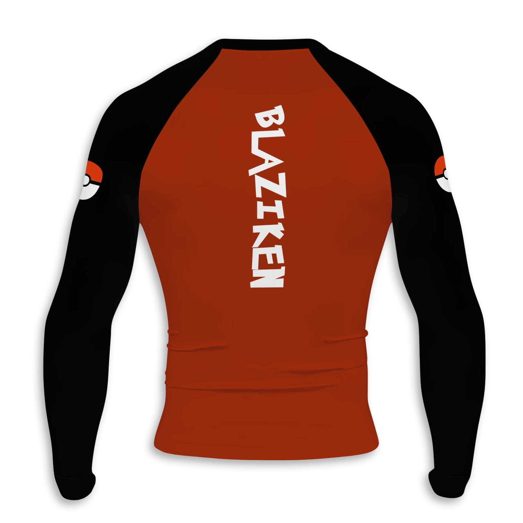 Blaziken Men Long Sleeve Compression Shirt