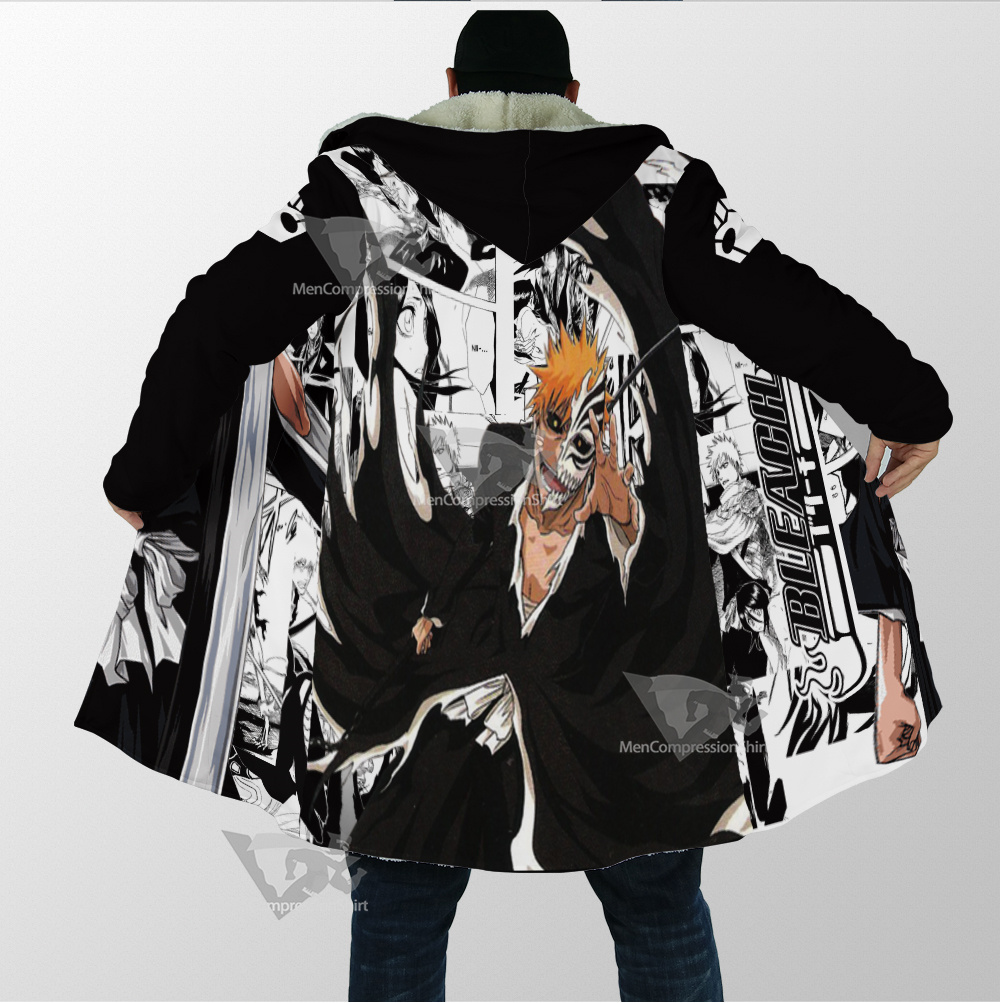 Bleach Ichigo Bleach Splash Ink Dream Cloak
