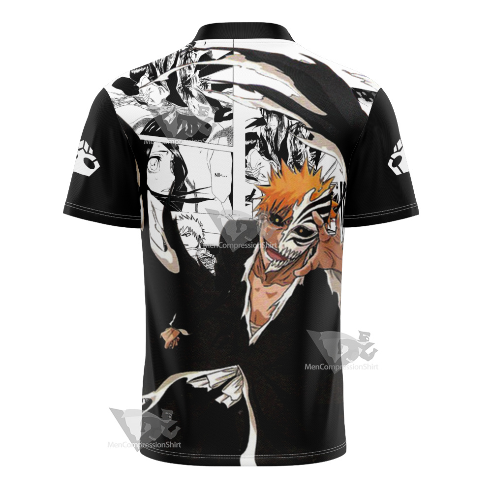 Bleach Ichigo Bleach Splash Ink Football Jersey