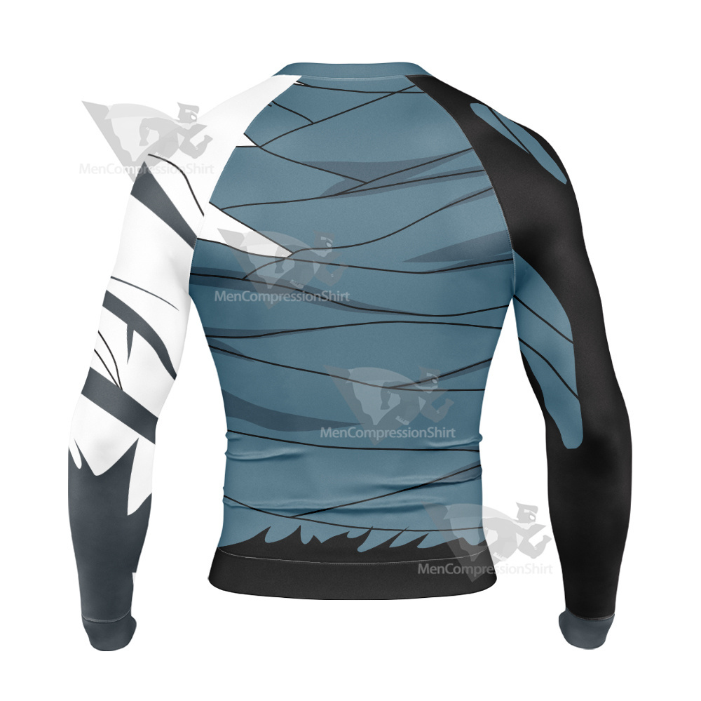 Bleach Kurosaki Ichigo Final Getsuga Tenshou Long Sleeve Compression Shirt