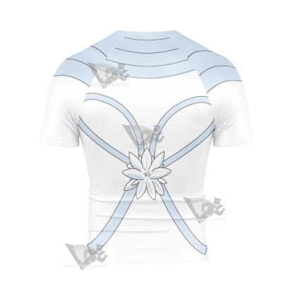 Bleach Rukia Kuchiki Short Sleeve Compression Shirt