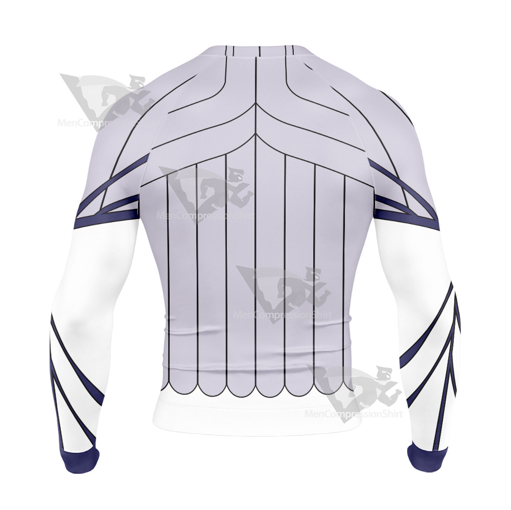 Bleach Szayelaporro Granz Fighting Long Sleeve Compression Shirt