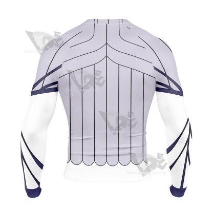 Bleach Szayelaporro Granz Fighting Long Sleeve Compression Shirt